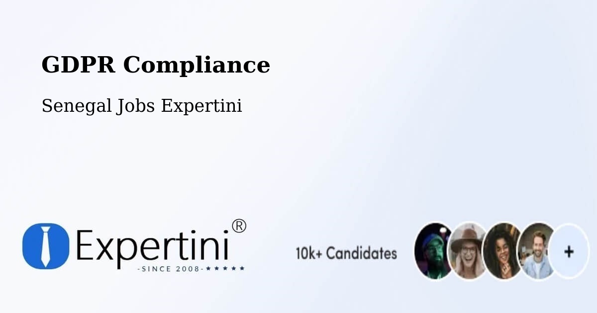 EU GDPR Compliance Statement – Senegal - Senegal Jobs Expertini