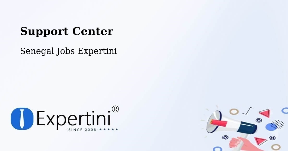 Support Center - Senegal Jobs Expertini